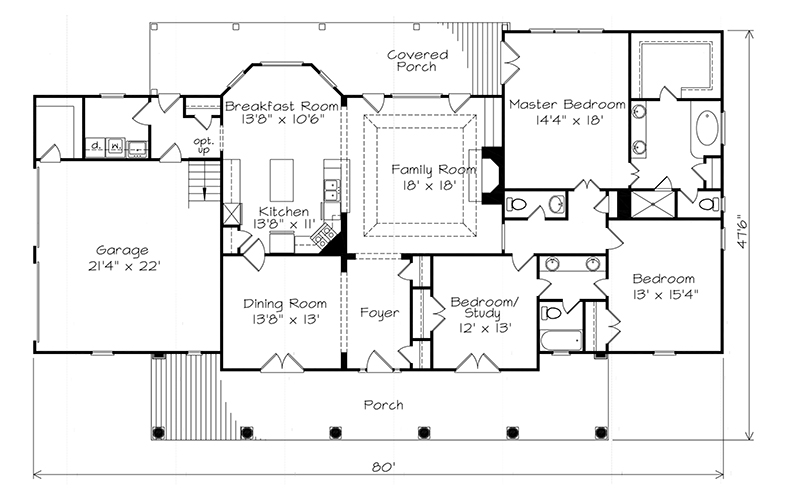 Rustic Oaks Main Floor