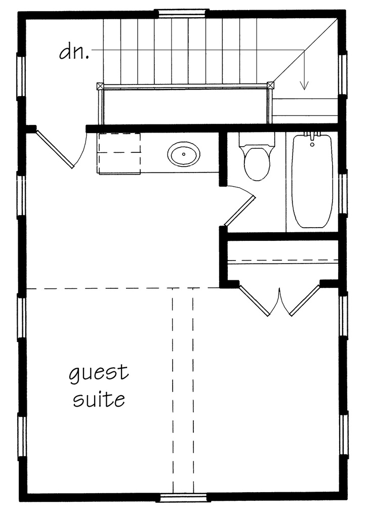 Crestline Garage Upper Floor