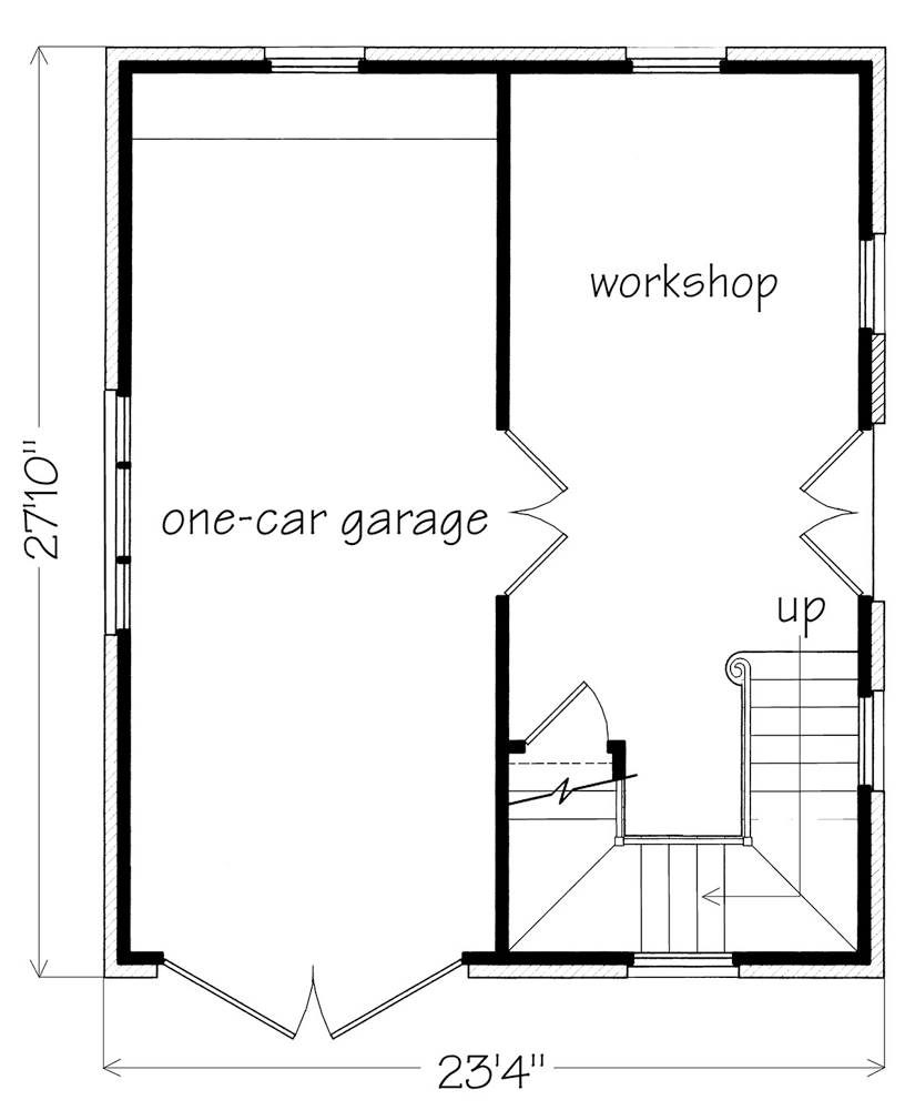 Stonehaven Garage Main Floor