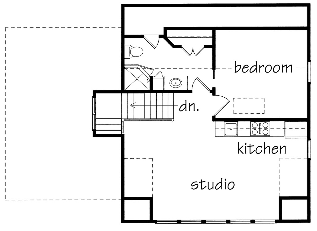 Barn Loft Garage Upper Floor