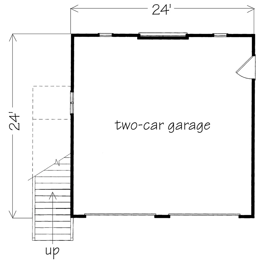 Buckboard Garage Main Floor