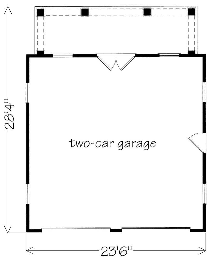 Fourth of July Garage Main Floor