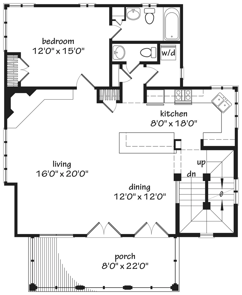 Coastline Cottage Main Floor