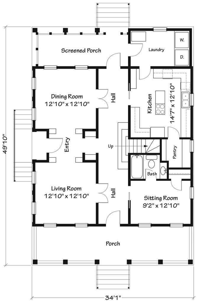 Tannin House Main Floor