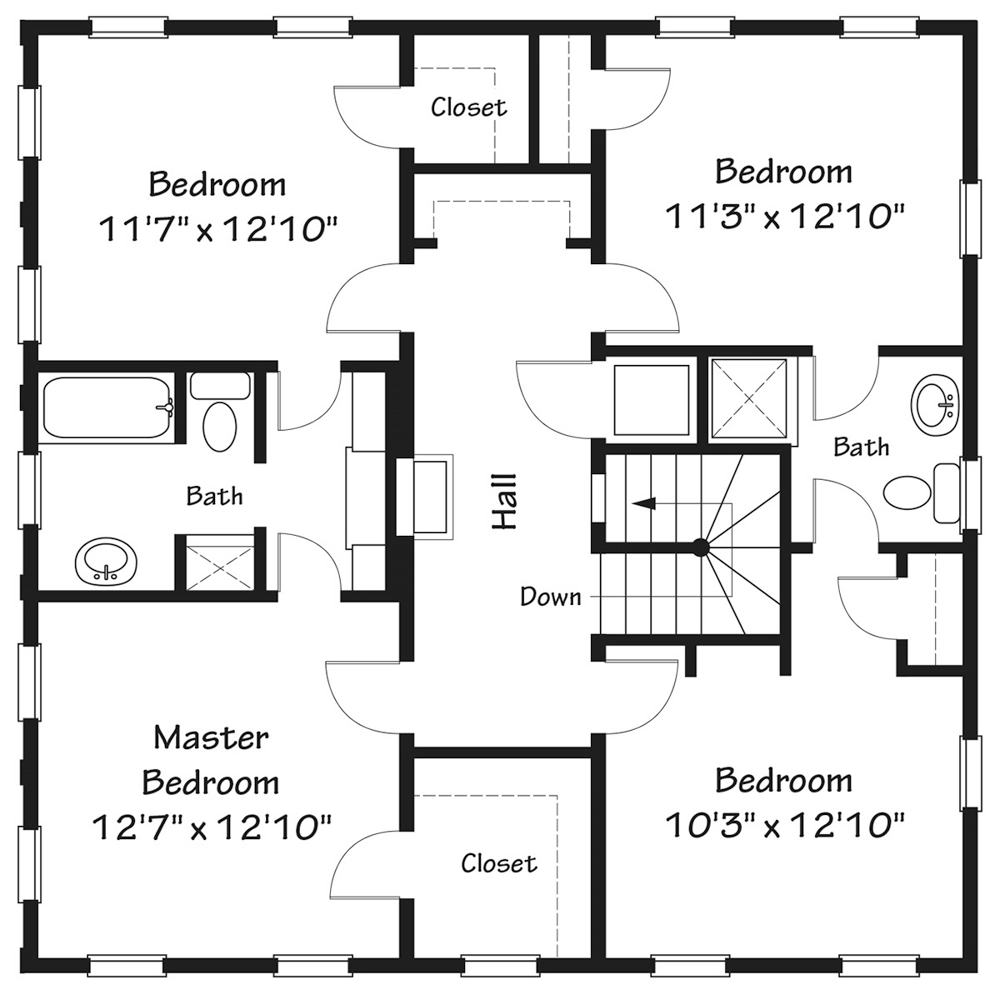 Tannin House Upper Floor