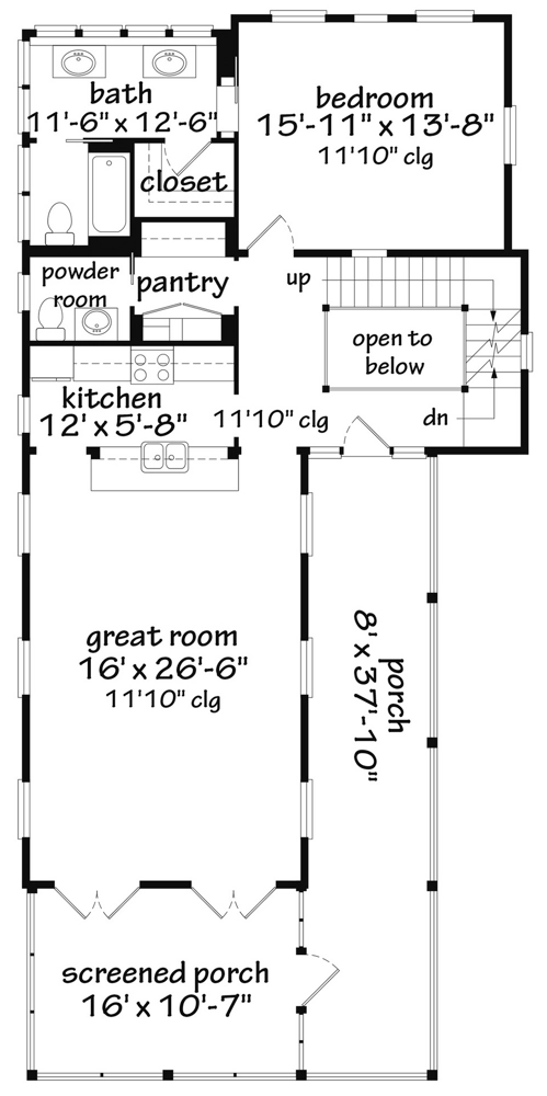 Waterview Cottage Upper Floor