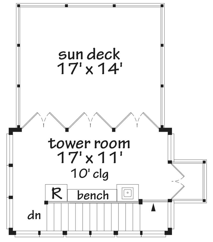 Waterview Cottage Third Floor