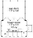 Waterview Cottage Third Floor