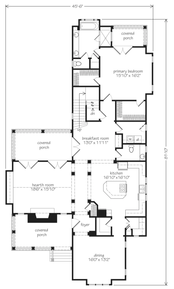 Poplar Creek Cottage Main Floor