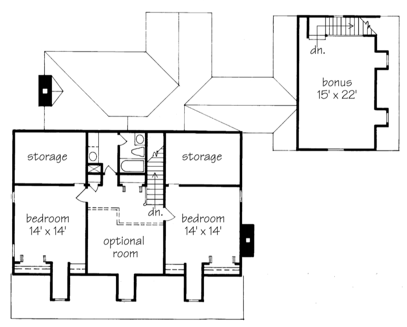 Lanier Farmhouse Upper Floor