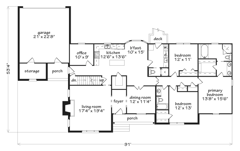 Design for Country Living Main Floor