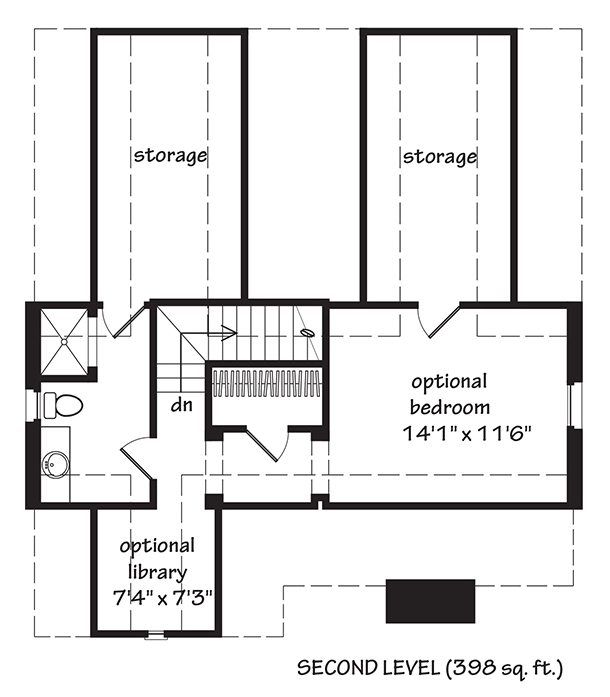 Hillstone Cottage Upper Floor