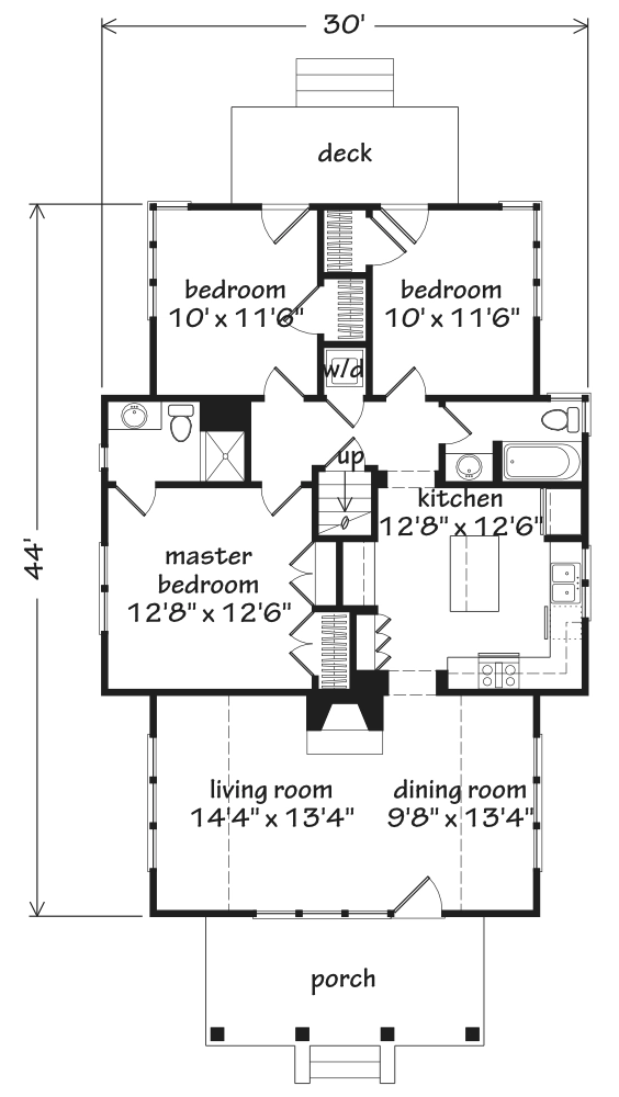Danehill Cottage Main Floor