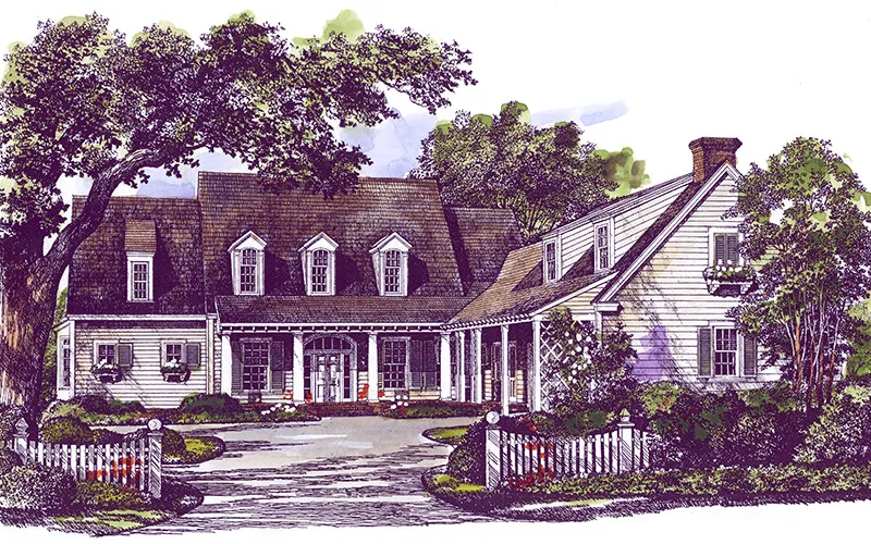 Crabapple Cottage Color Rendering Front