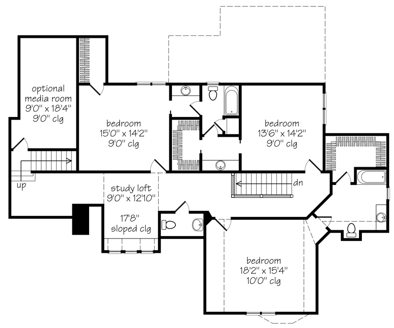 Greywell Cottage Upper Floor