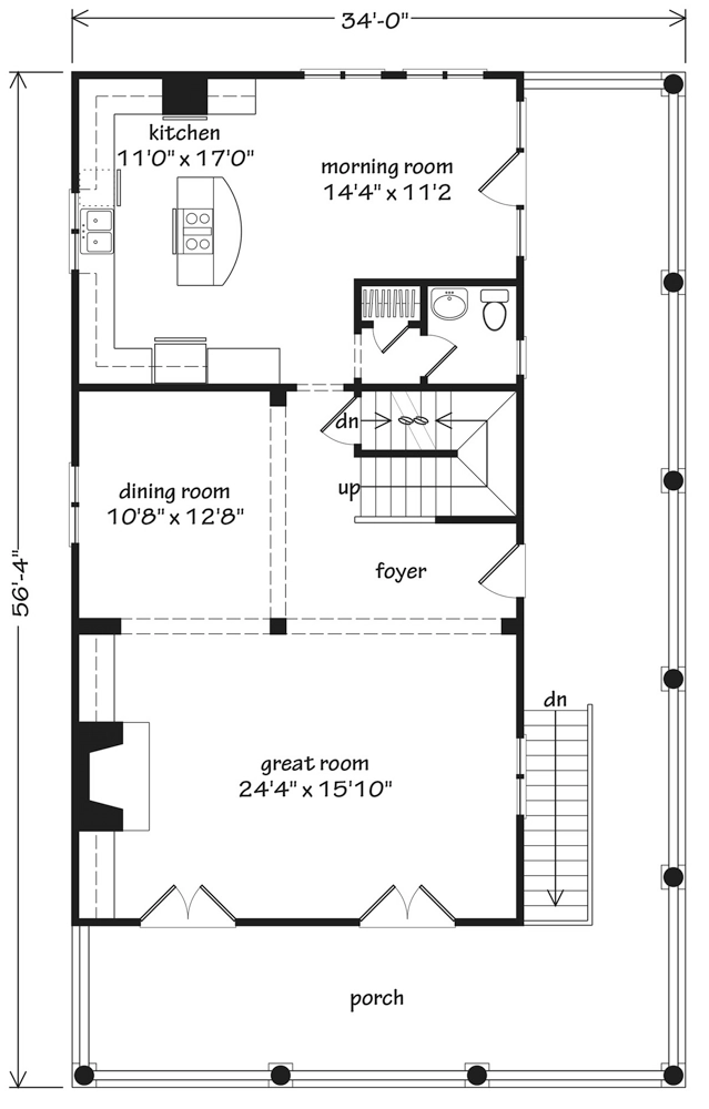 Bay Harbor Cottage Main Floor