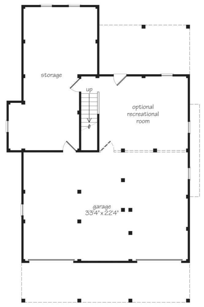 Red Bay Cottage Lower Floor