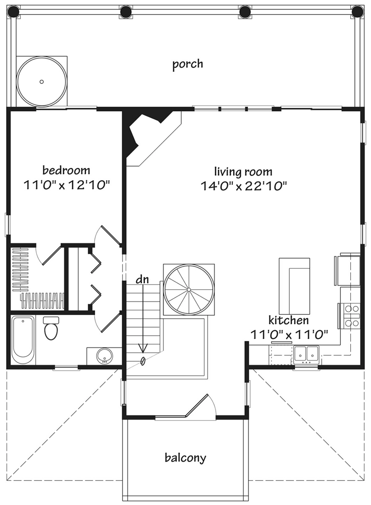 Red Bay Cottage Upper Floor
