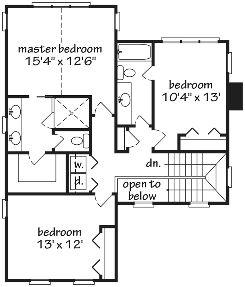 Windsong Cottage Upper Floor