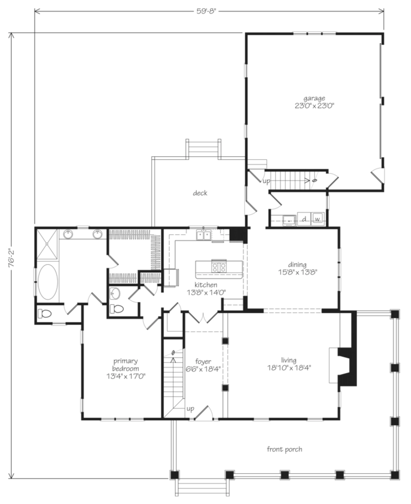 Stonebridge Cottage Main Floor