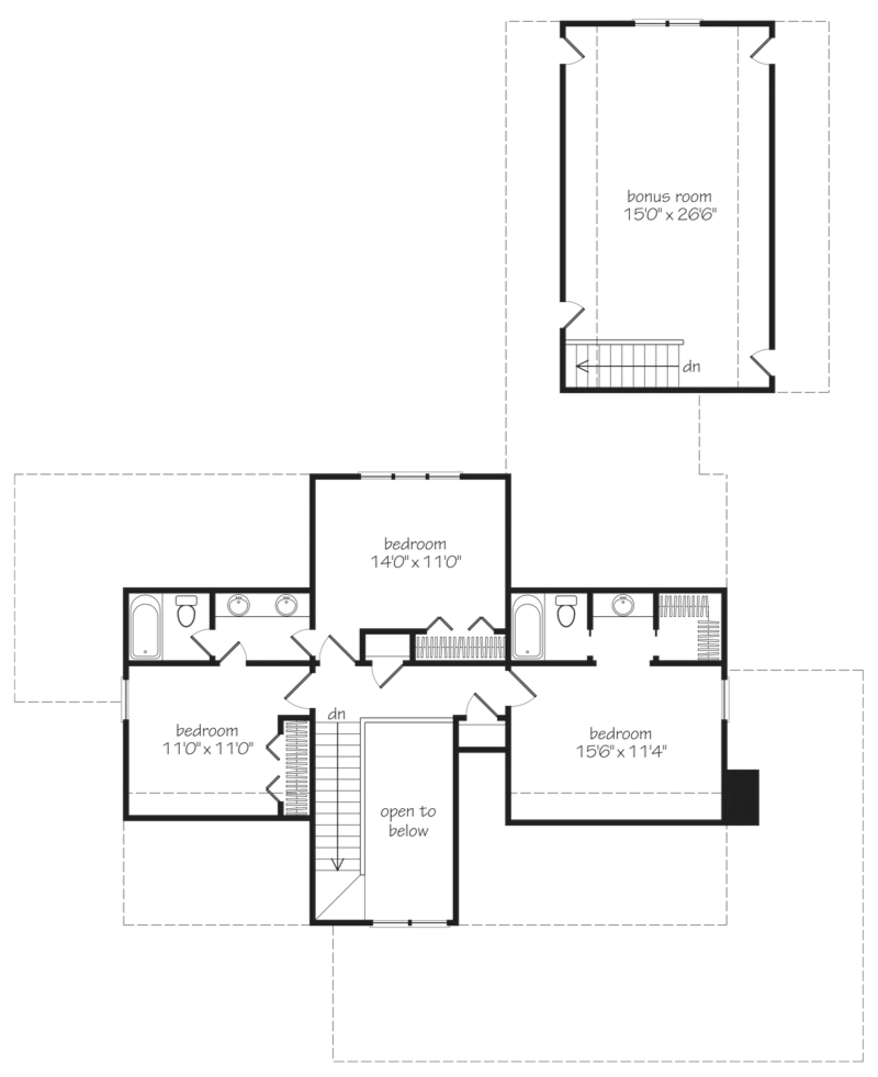 Stonebridge Cottage Upper Floor