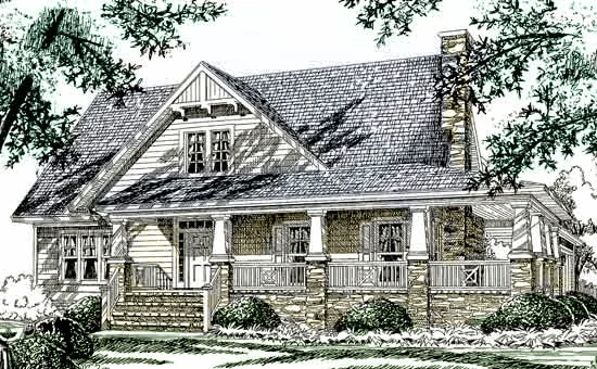 Stonebridge Cottage Color Rendering Front
