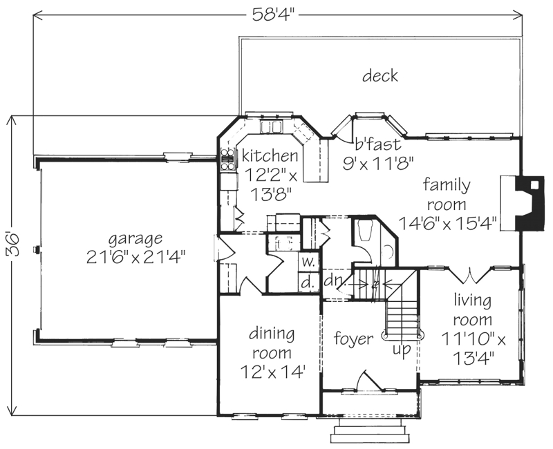 Honeysuckle Hill Main Floor