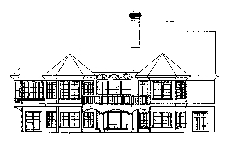 Valleydale Rear Elevation