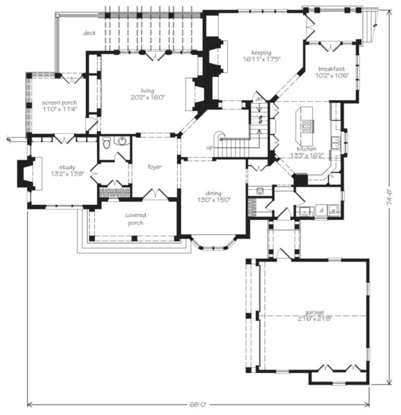 Brentwood Cottage Main Floor