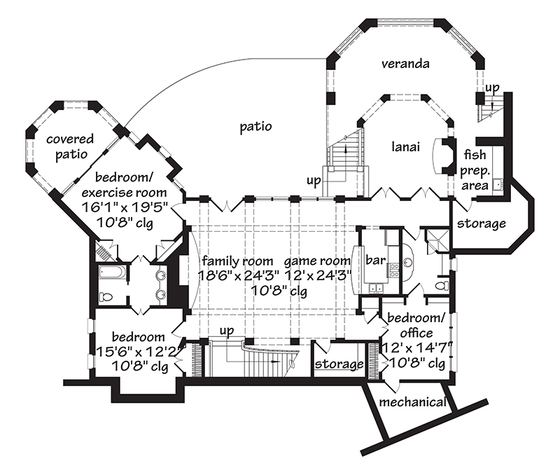 Cuscowilla Lower Floor