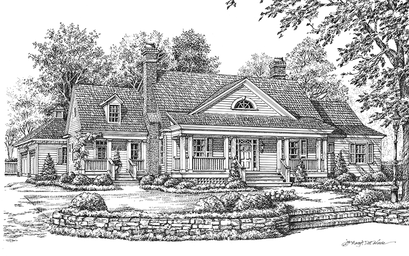 Sand Mountain House Rendering Front