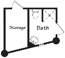 Tidewater Cottage Lower Floor