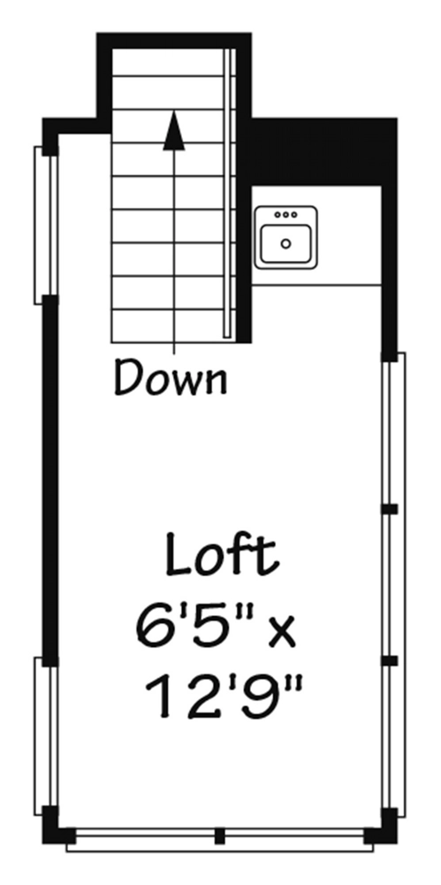 Tidewater Cottage Third Floor