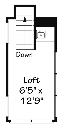 Tidewater Cottage Third Floor