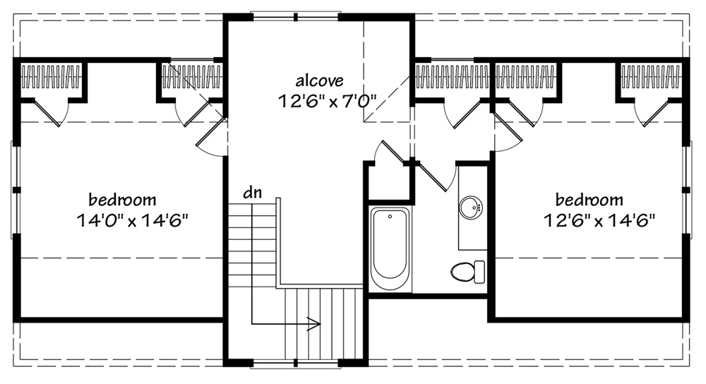 Spartina Cottage Upper Floor