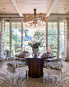 Sea Island Farmhouse Plan Dining Area Photo