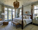 Sea Island Farmhouse Plan Primary Bedroom Photo