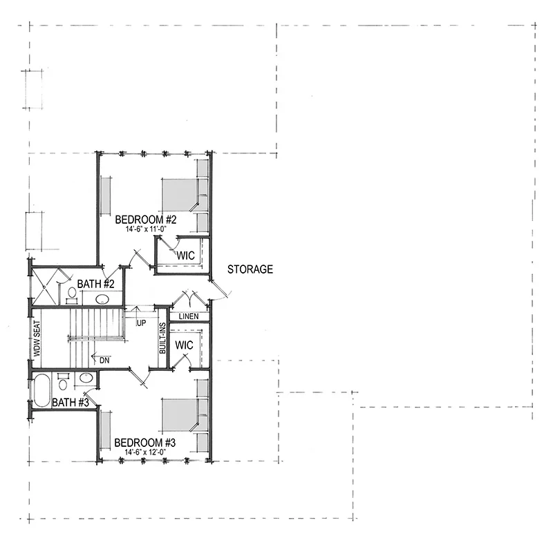 Summertime Farmhouse A + Guest Suite Upper Floor