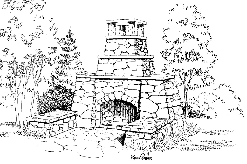 Country Fireplace