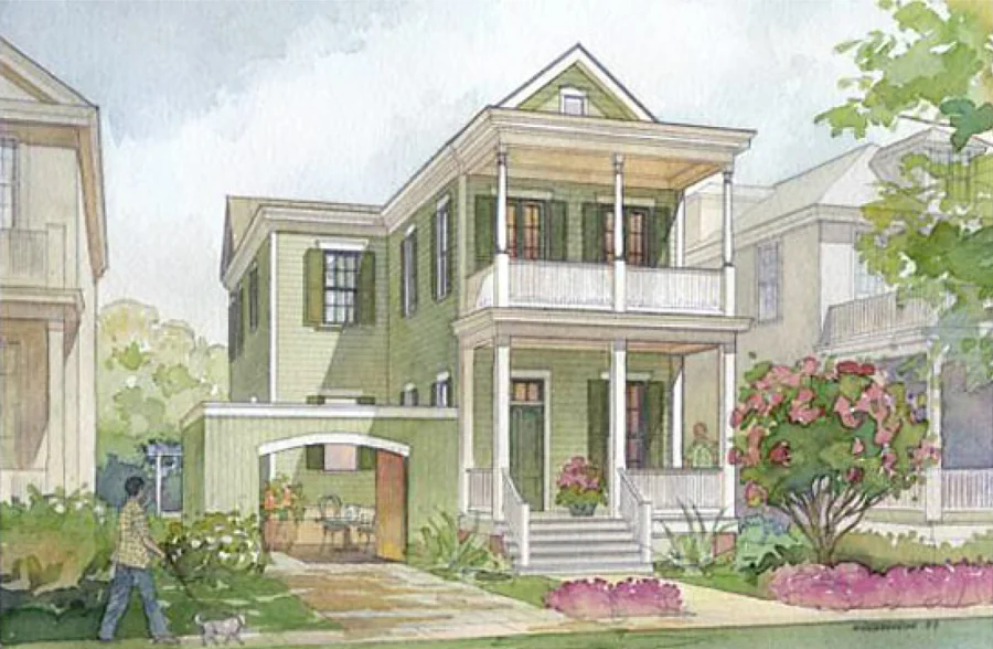 [SL-1425] 2007 Cottage Living Idea House