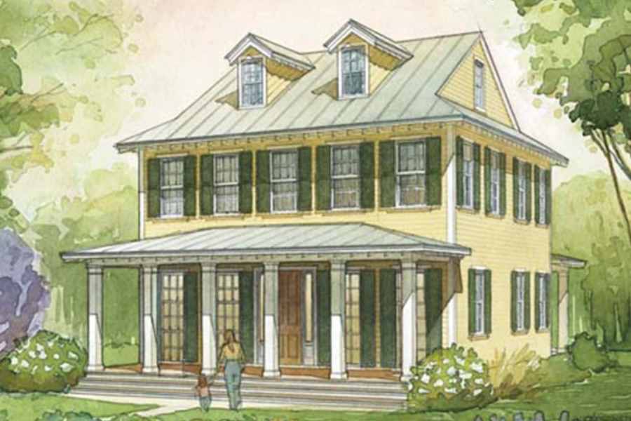 [SL-1459] Center Hall Cottage