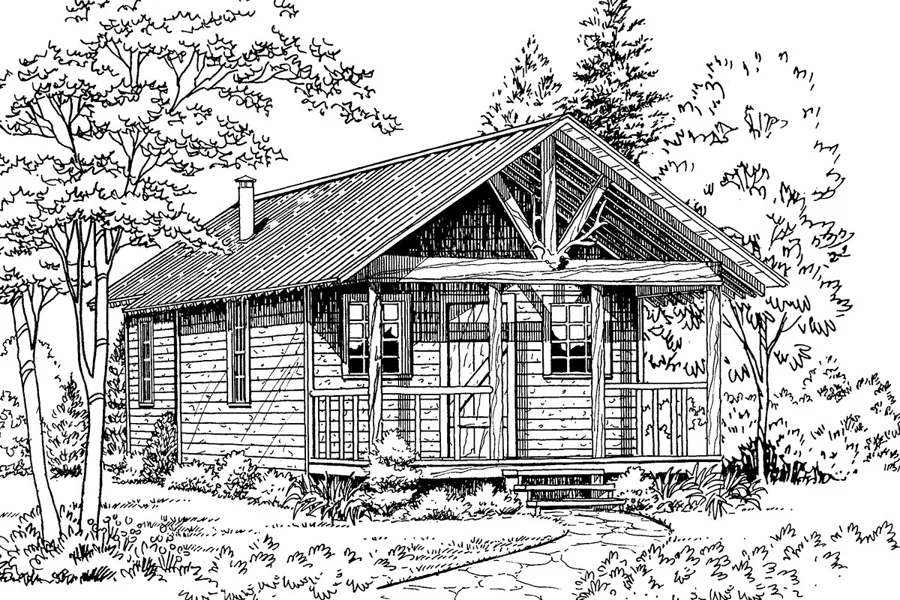 [SL-1238] Backwoods Cabin