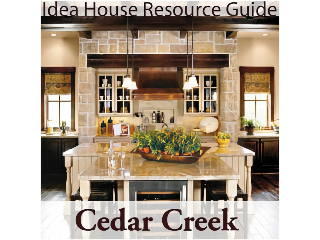 [SL-P-RG1261] Cedar Creek Idea House Resource Guide