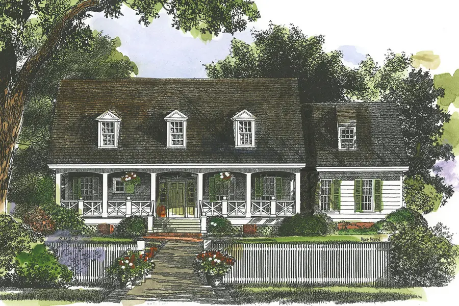 House Plans Southern Living Magazine 1981 The Walker's Bluff
