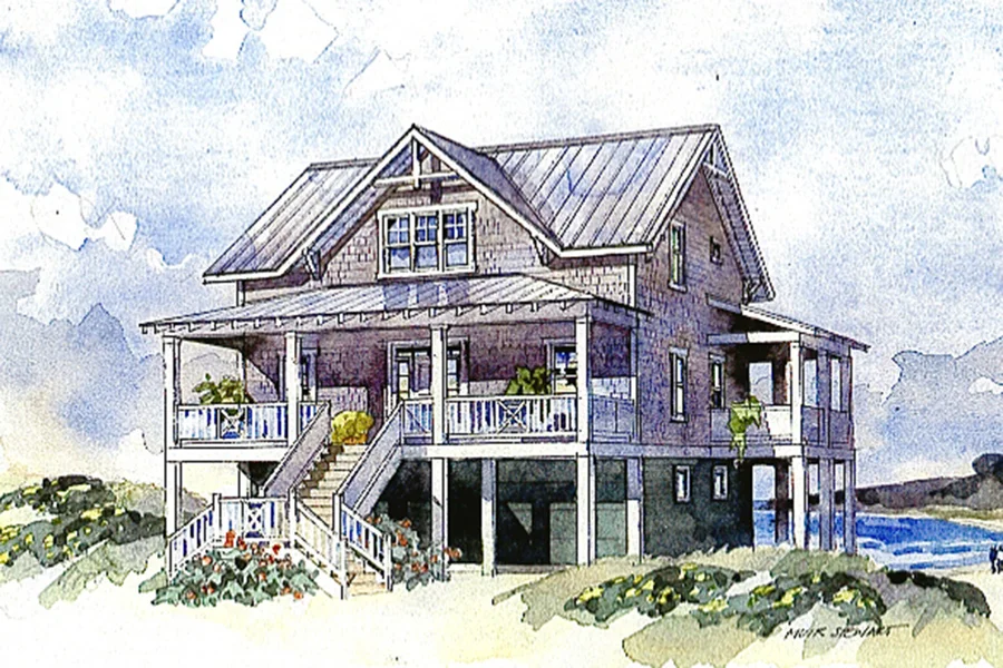 Bayside Cottage House Plan | Southern Living House Plans